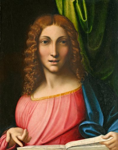 Salvator Mundi, c. 1515 by Antonio da Correggio